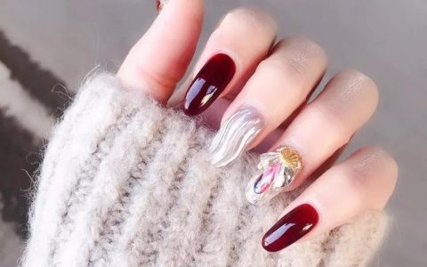 过年、聚会和婚礼等各场合都适用的美甲款式