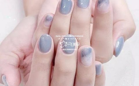 2020开春美爆了简约晕染甲！