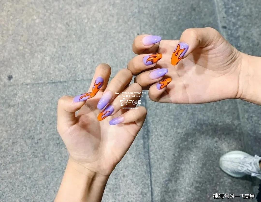 会上瘾的欧美延长甲，大爱太爱了