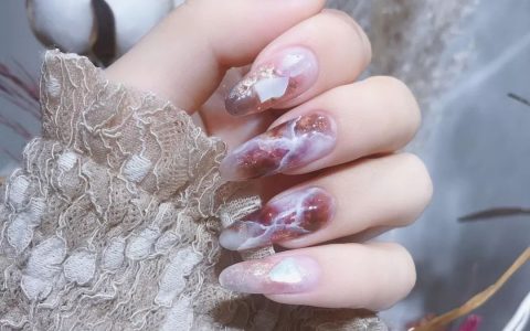 很仙的日式透感美甲系列推荐