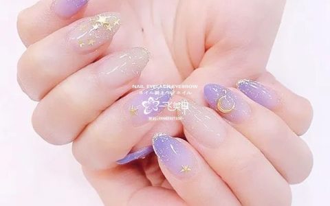 温柔的渐变美甲，唤醒春天