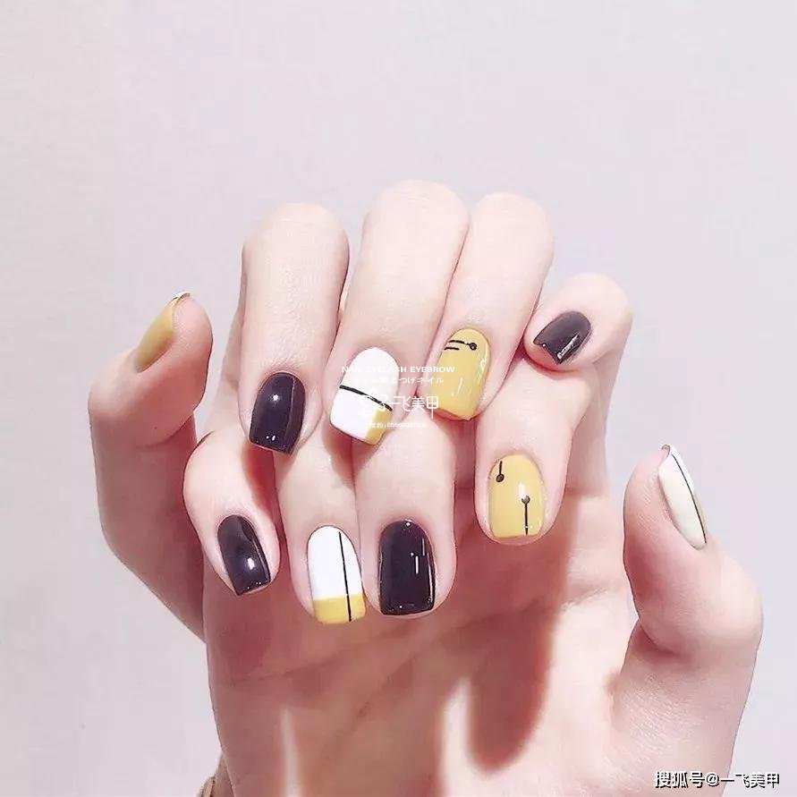 50款直男好感度美甲，精致又舒服~