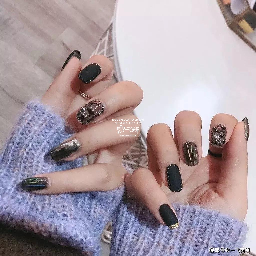 50款直男好感度美甲，精致又舒服~