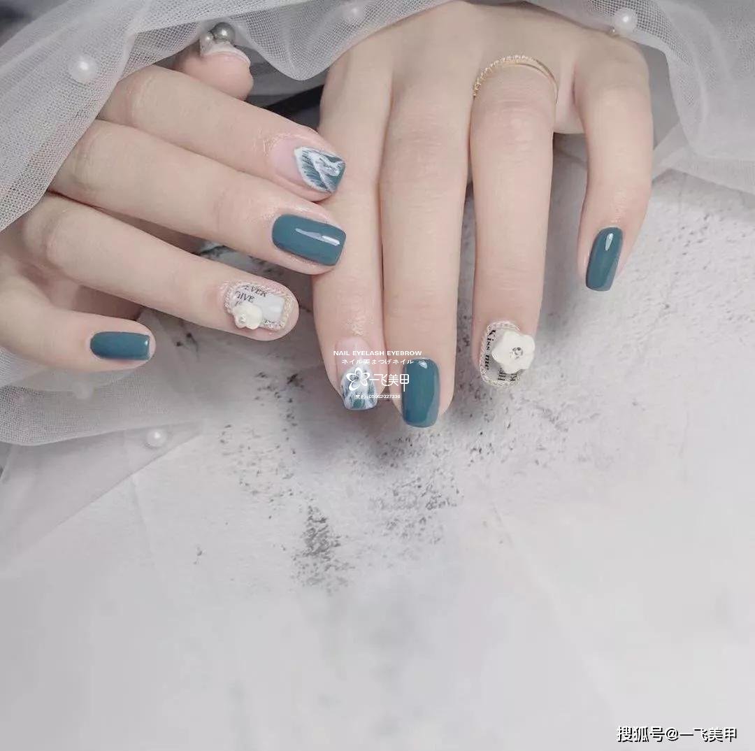 50款直男好感度美甲，精致又舒服~