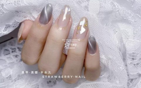这些椭圆型美甲也太太太太显手长了吧