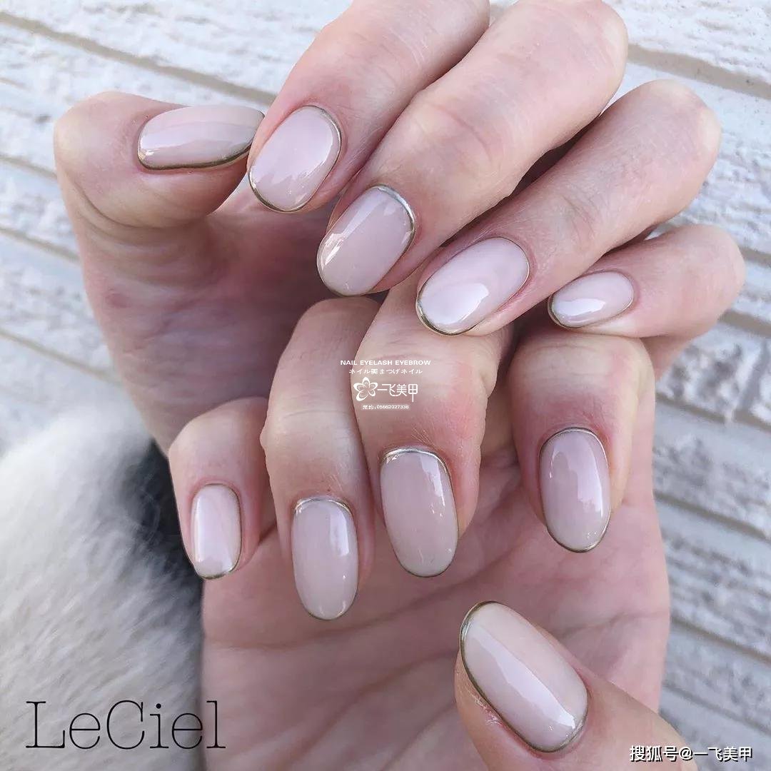 这些椭圆型美甲也太太太太显手长了吧