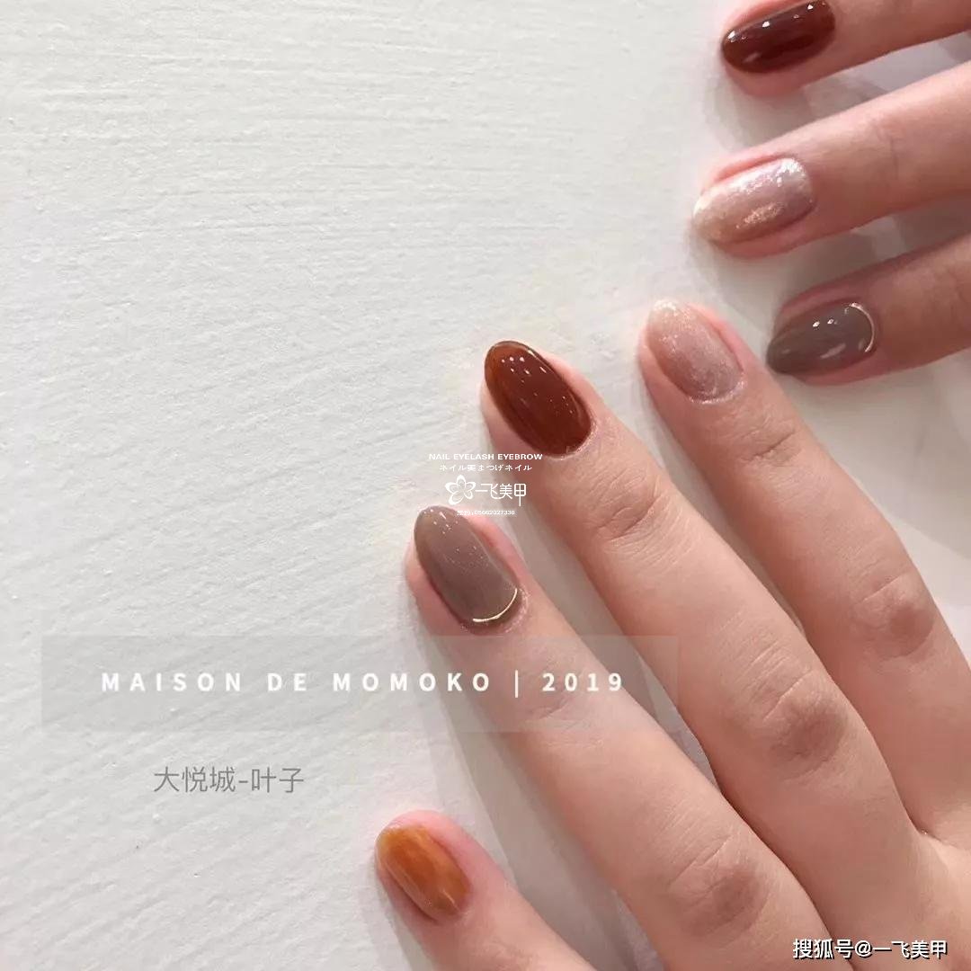 这些椭圆型美甲也太太太太显手长了吧