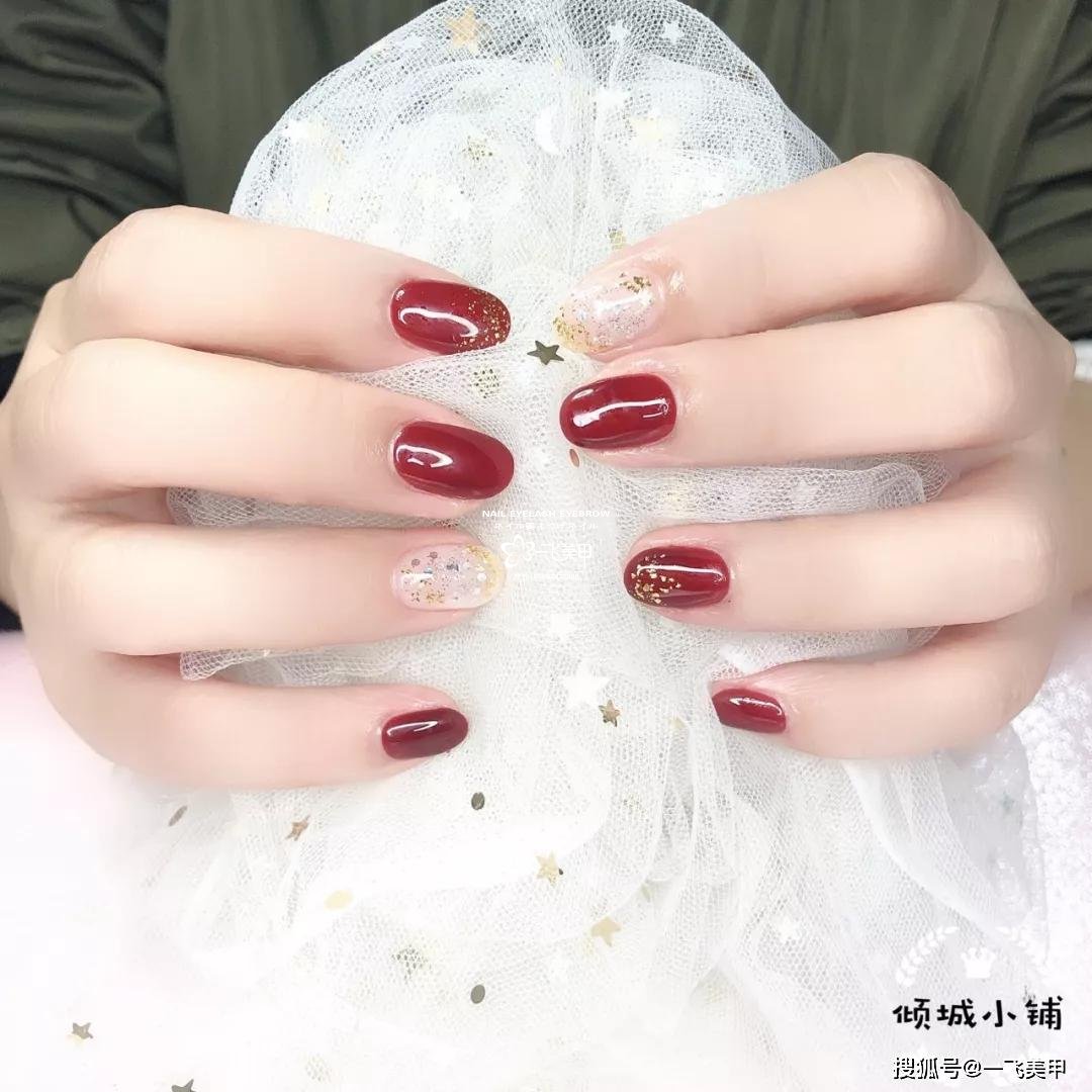 这些椭圆型美甲也太太太太显手长了吧