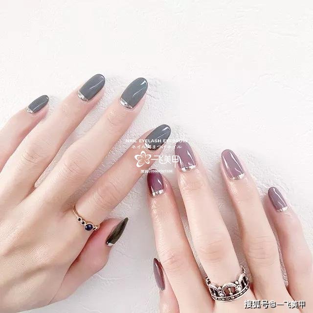 这些椭圆型美甲也太太太太显手长了吧