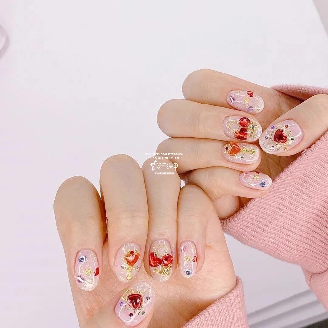 美少女战士美甲，少女心炸裂了