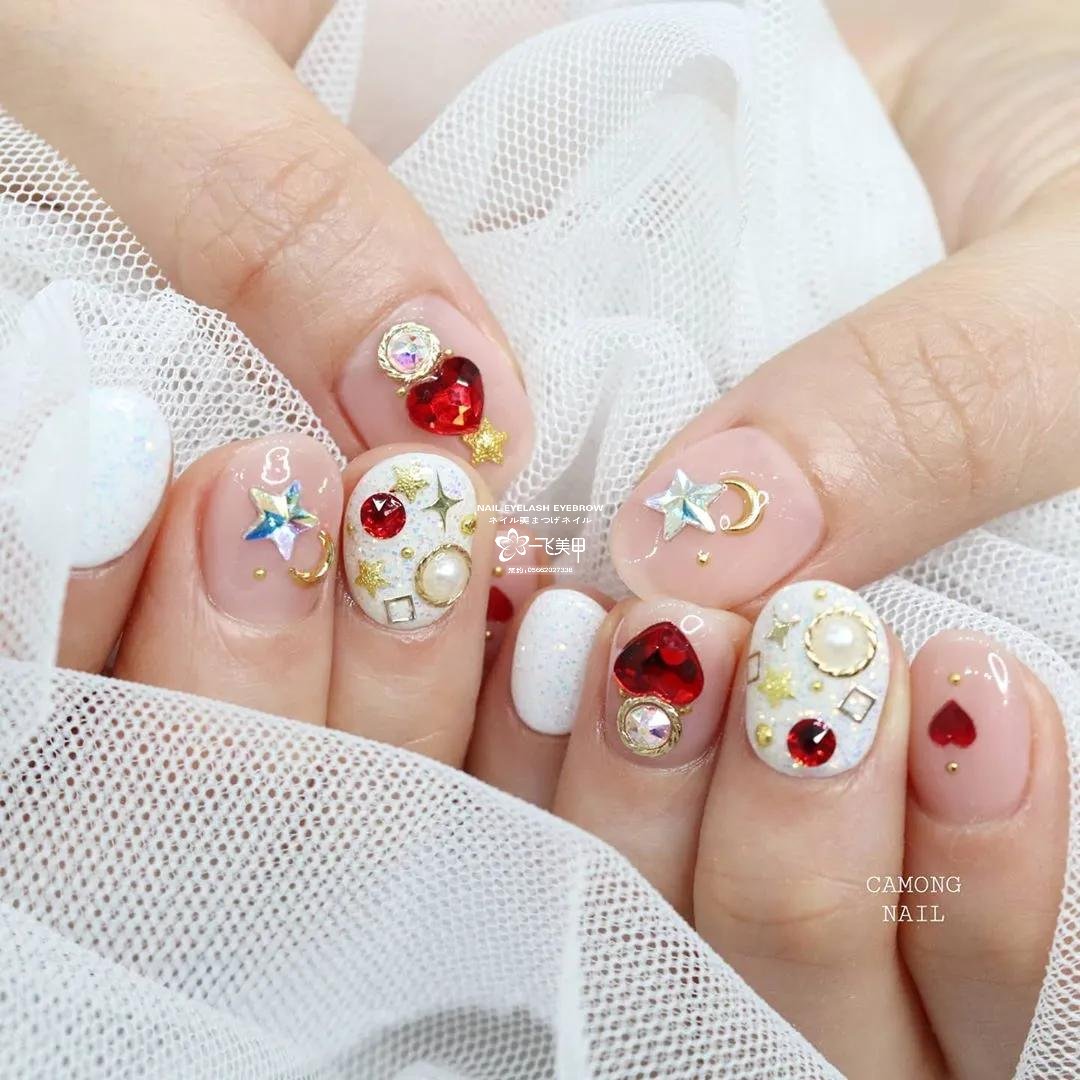 美少女战士美甲，少女心炸裂了