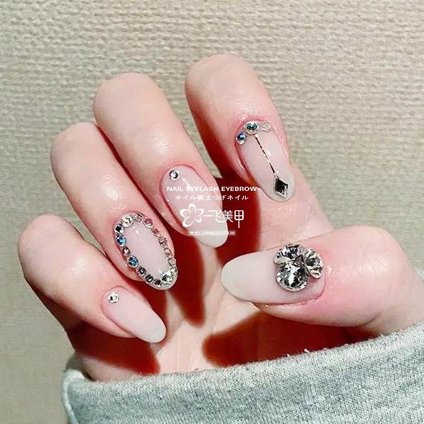 50款2020年最新的又仙又闪的精致镶钻甲