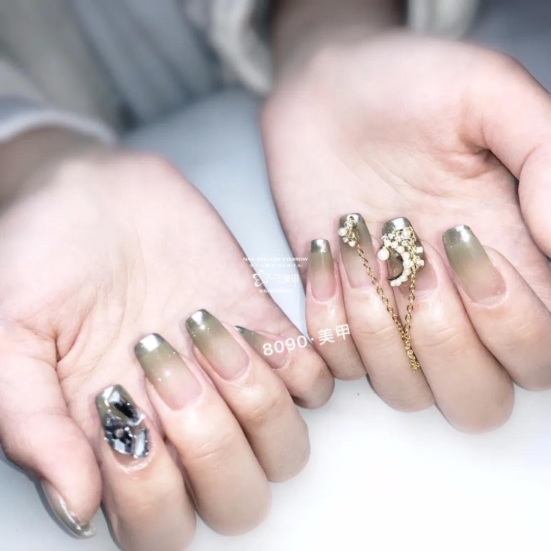 50款2020年最新的又仙又闪的精致镶钻甲