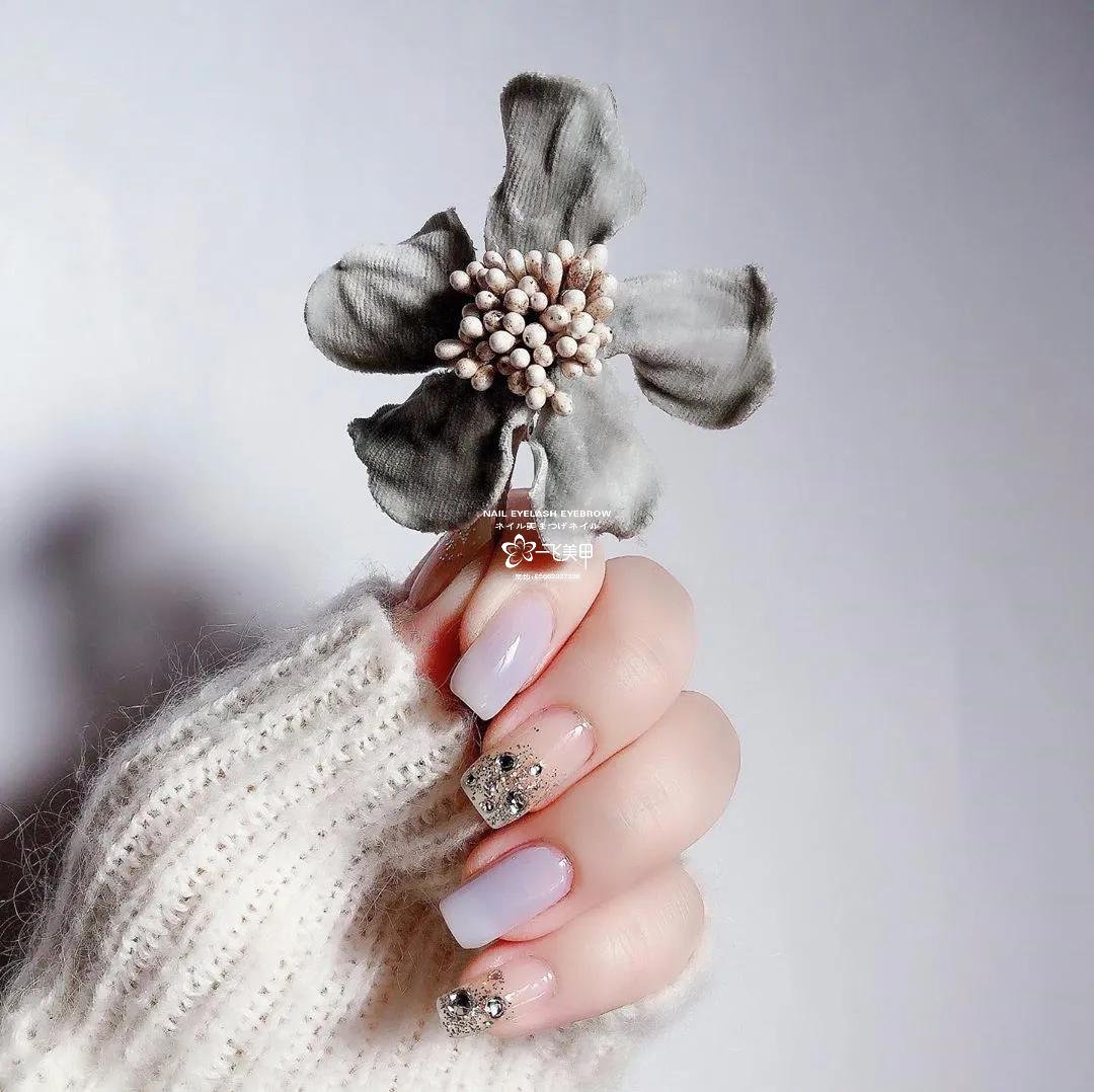 50款2020年最新的又仙又闪的精致镶钻甲