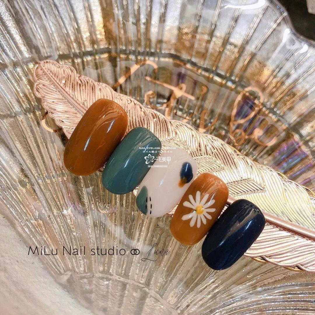 春季精选美美的日系美甲样板