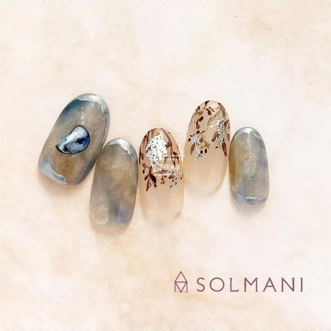 春季精选美美的日系美甲样板