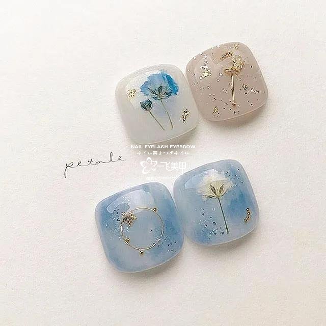 春季精选美美的日系美甲样板