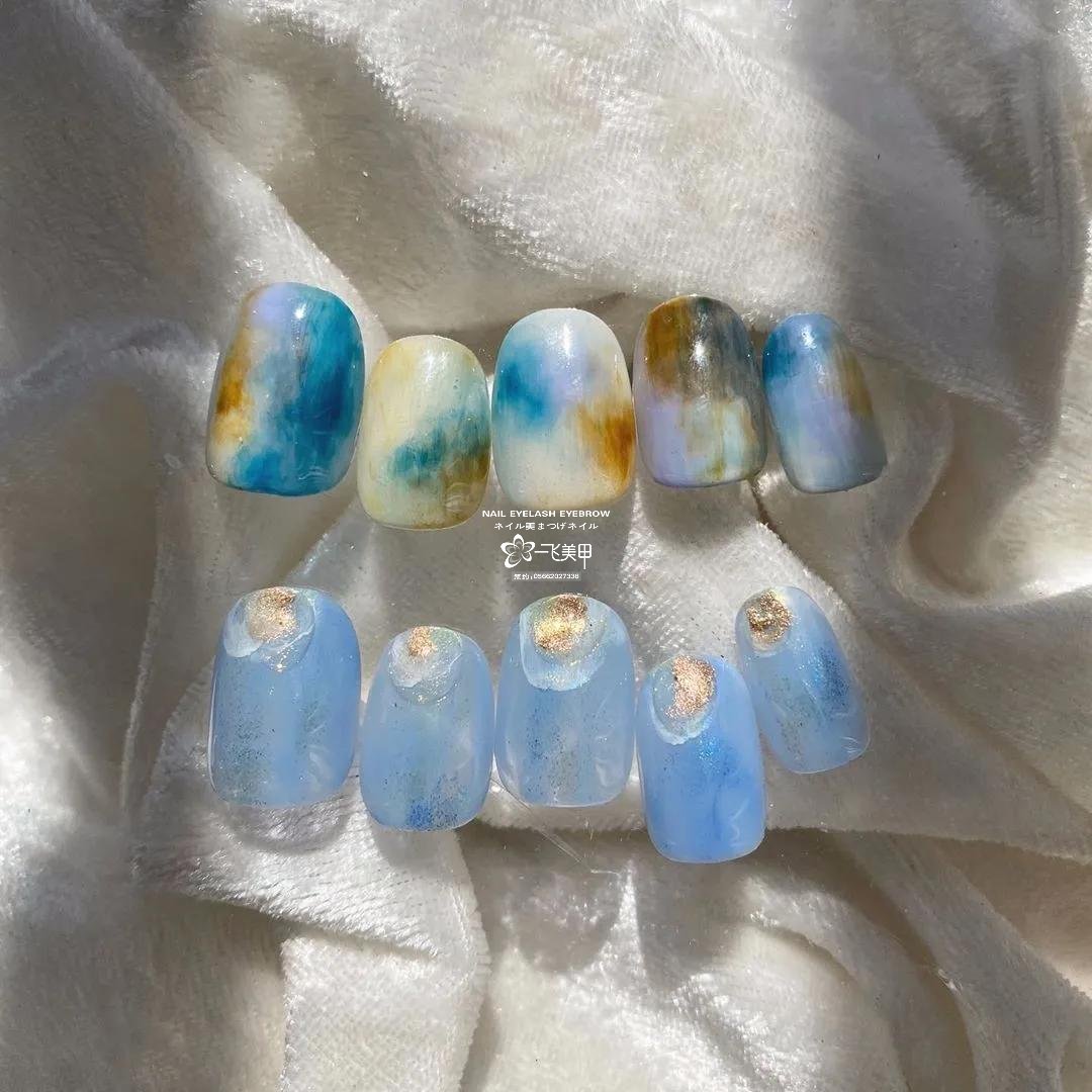 春季精选美美的日系美甲样板