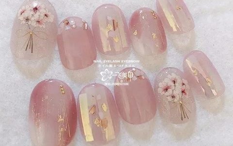 春季精选美美的日系美甲样板