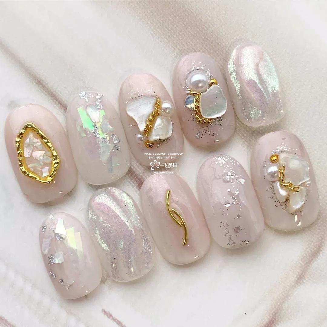 春季精选美美的日系美甲样板