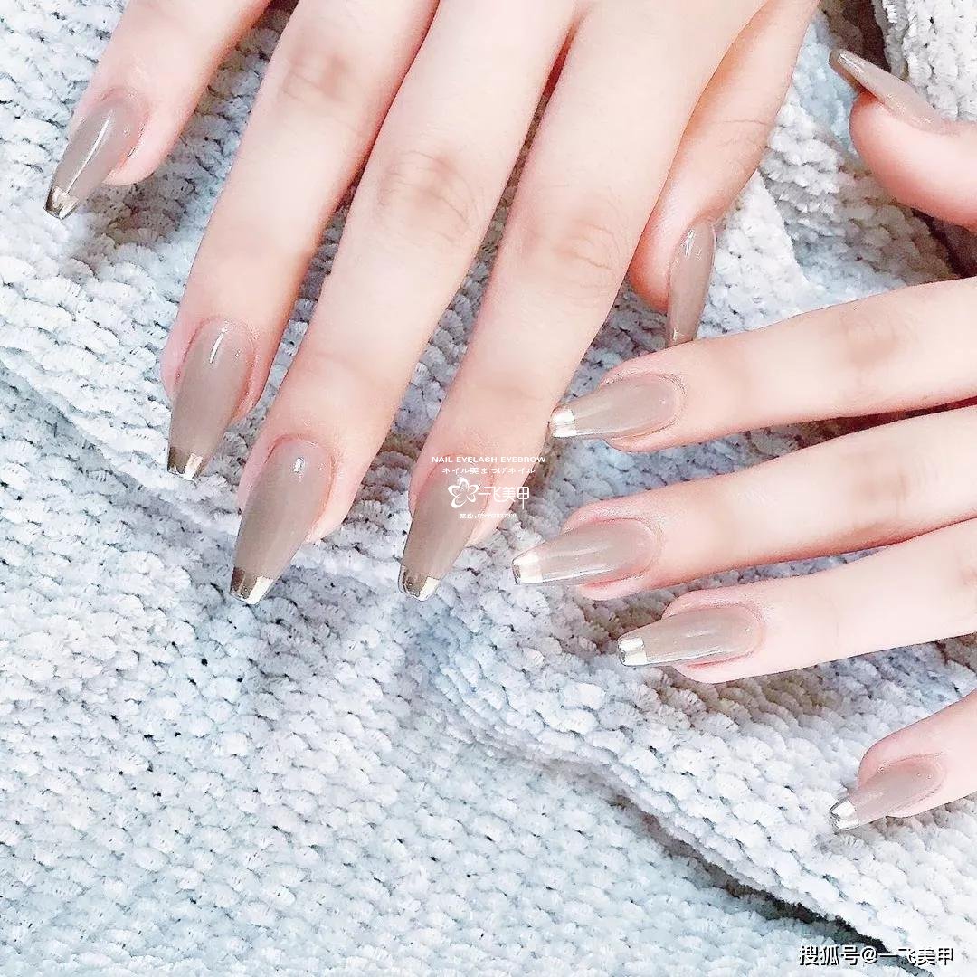 极简风法式美甲！太高级了！