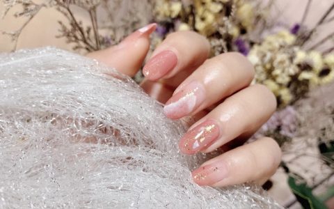 美的味道像奶茶一样的奶茶色系美甲