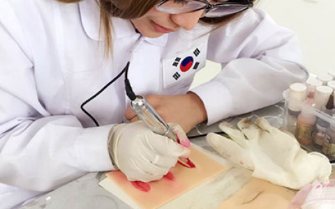 韩国学习美瞳线技术