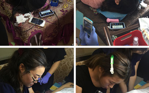 学习练习纹眉技术