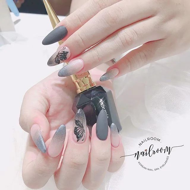 今天吃瓜吃累了，还是看点欧美风美甲养养眼吧