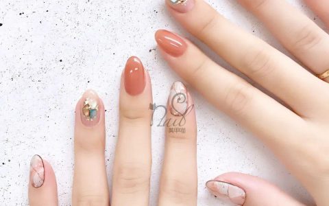 5款橘子汽水色美甲，美到冒泡啦！