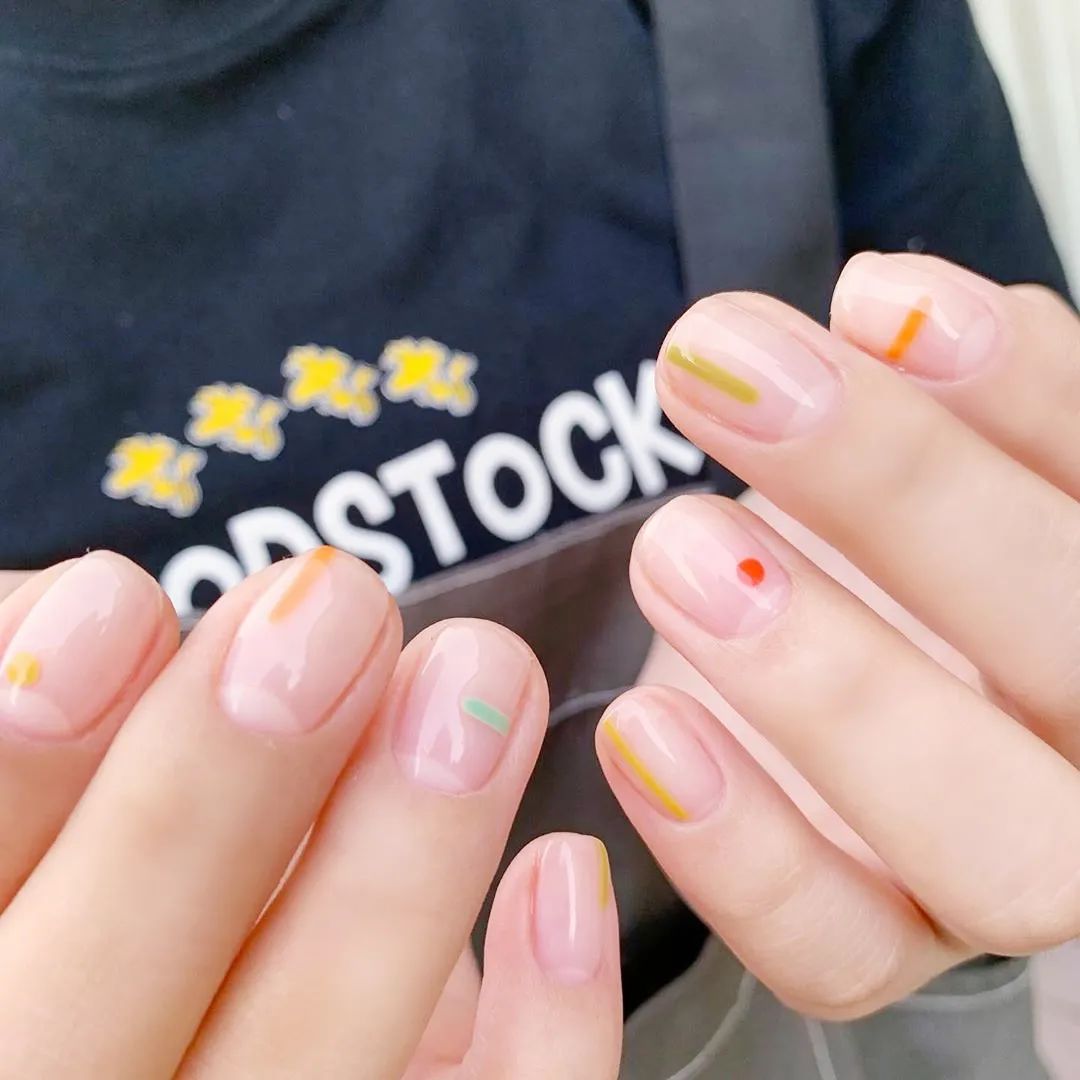 最适合春夏的童趣美甲，短甲也能做哦