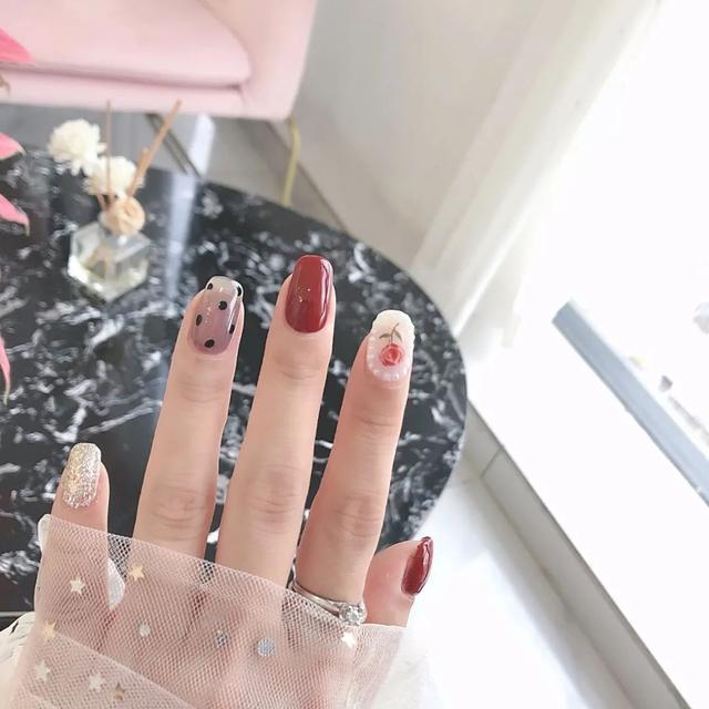 古典宫廷风美甲，第一眼就被惊艳了