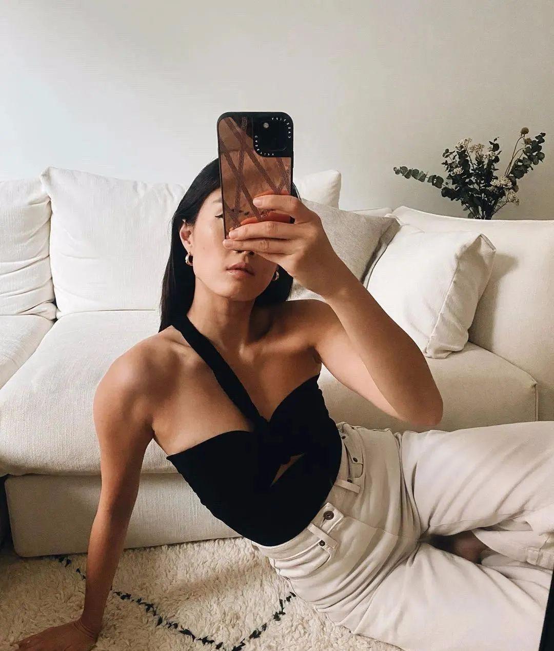 老头背心穿起来，甜辣cool girl 回头率百分百