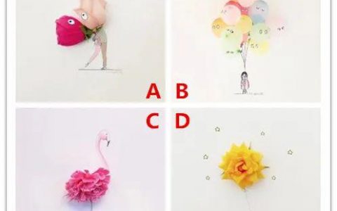 选出你认为最有创意的图？测出你的什么最吸引异性目光