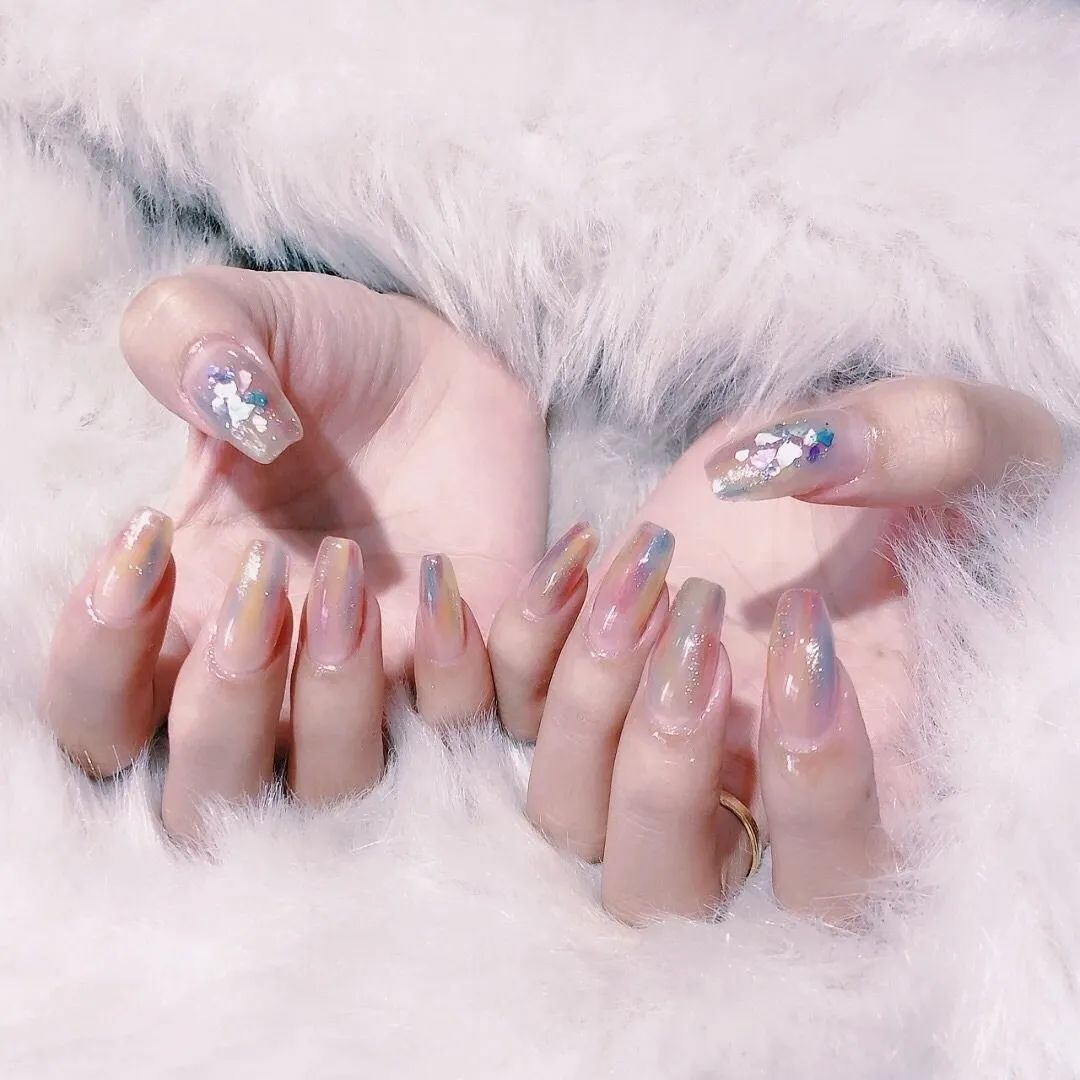 50款适合拍婚纱照的新娘美甲