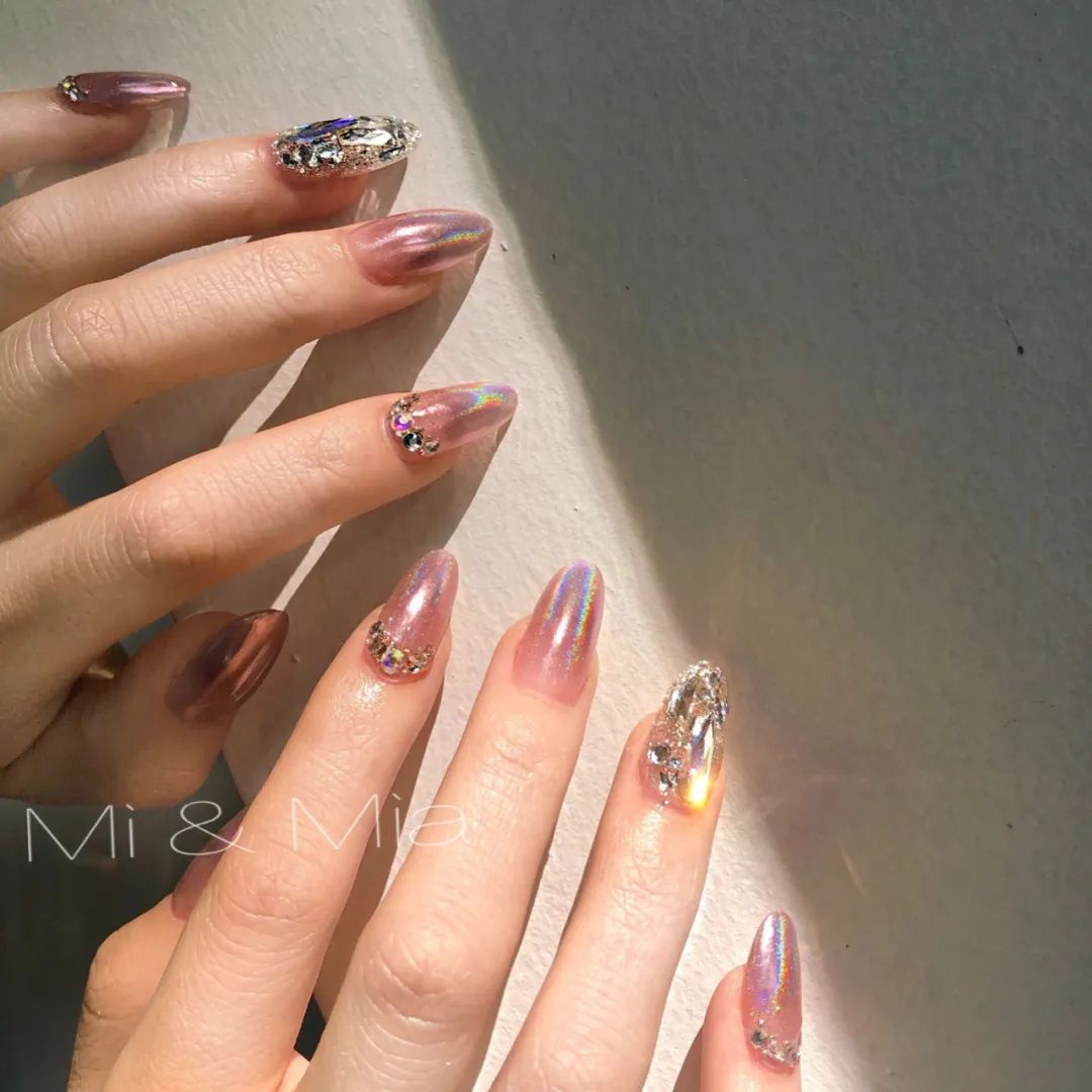 50款适合拍婚纱照的新娘美甲