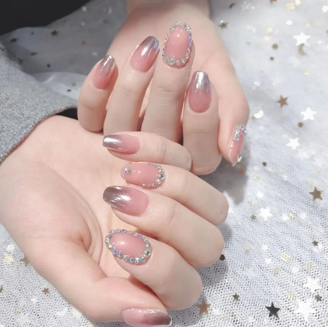 50款适合拍婚纱照的新娘美甲