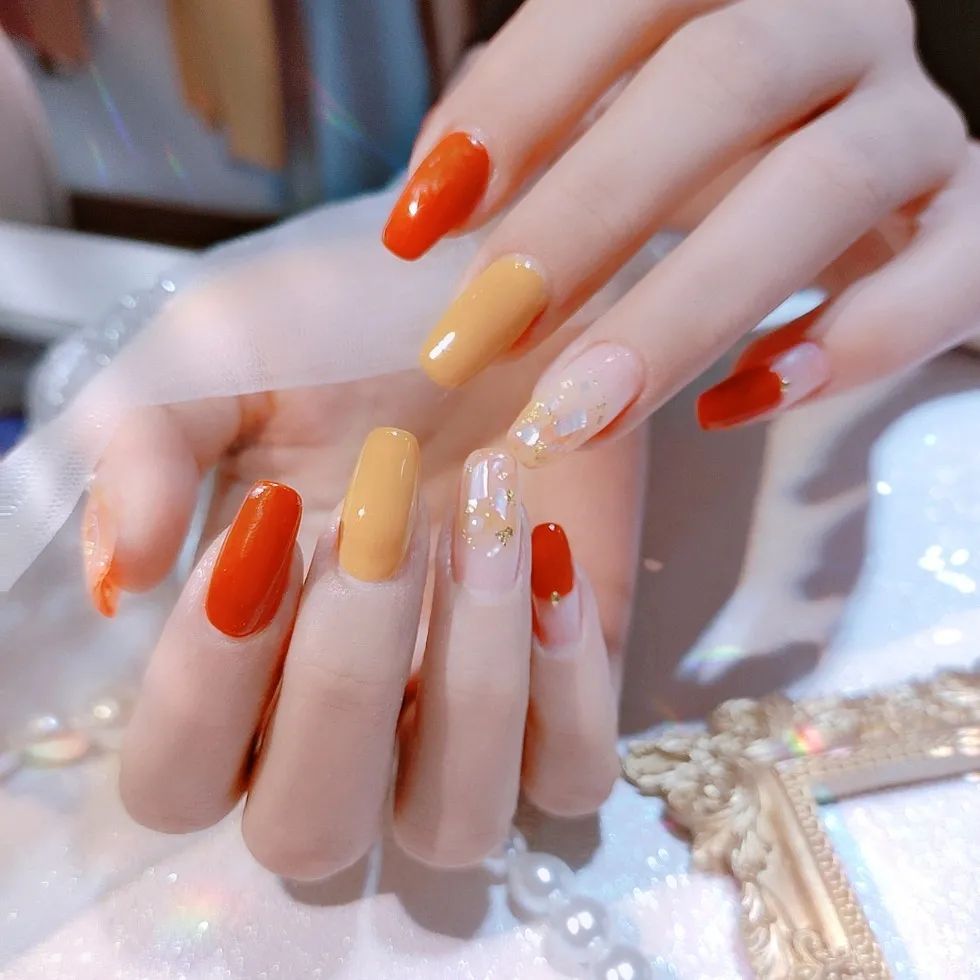 这些渐变美甲太适合夏天了