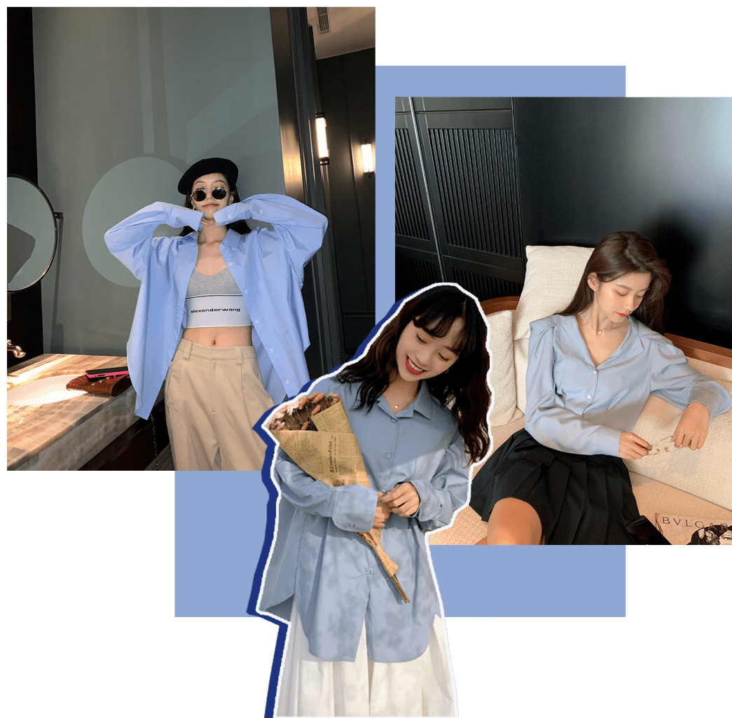 2020大火颜色除了香芋紫还有“ 婴儿蓝” ！显白又少女，看一眼就沦陷！