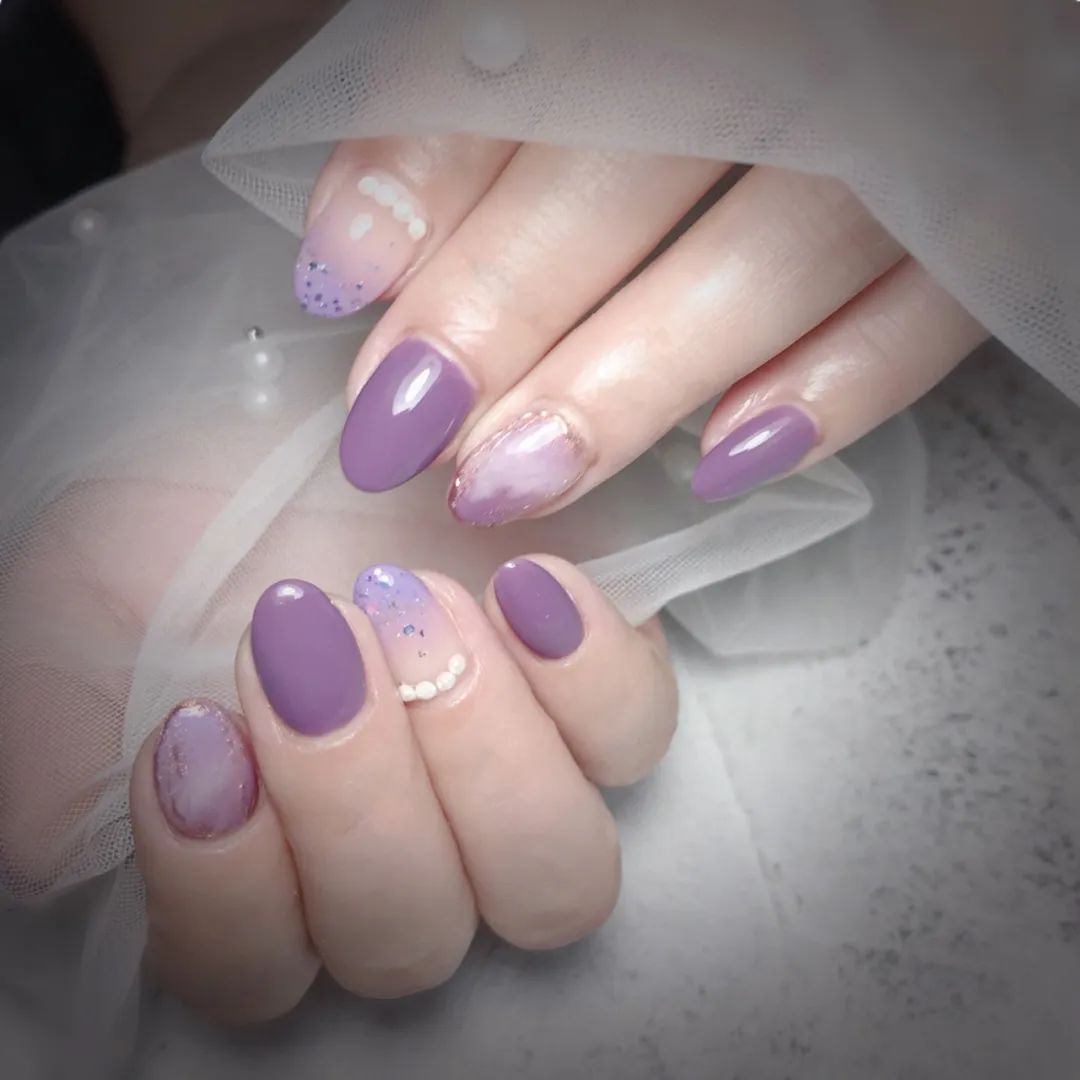 这些渐变美甲太适合夏天了