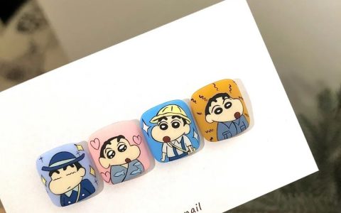 六一快乐！来一波可爱的童趣风美甲