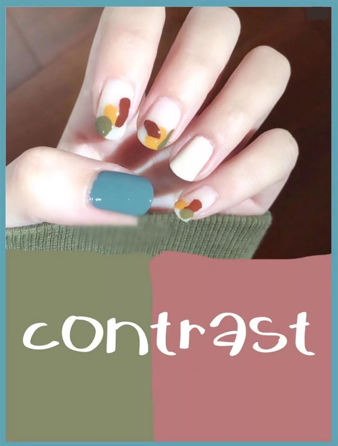 夏日美甲神仙组合，这样搭美爆了！