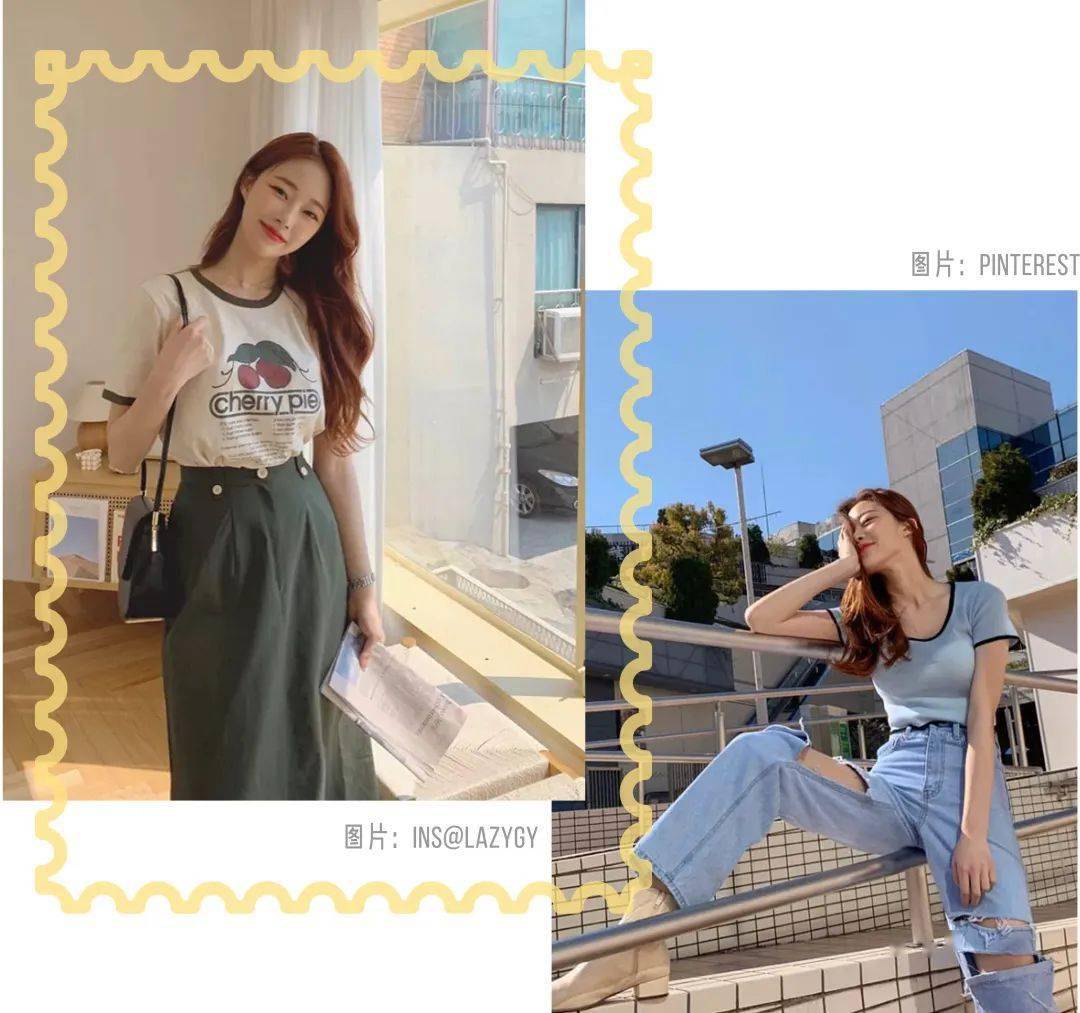 人手一件的T恤到底怎么穿搭才好看？穿错胖10斤！