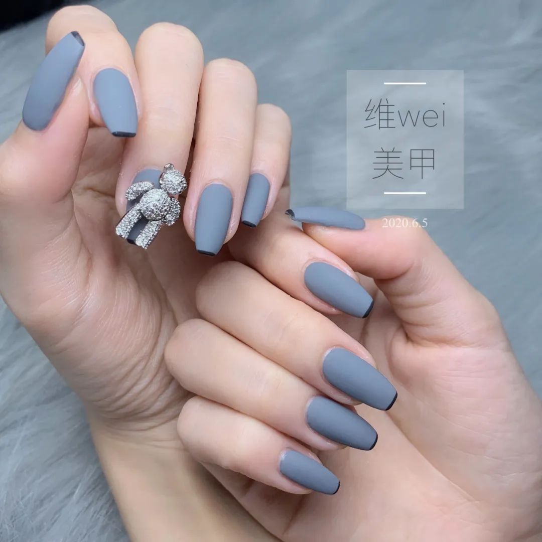 网红轻奢风美甲，自带壕气的高级美