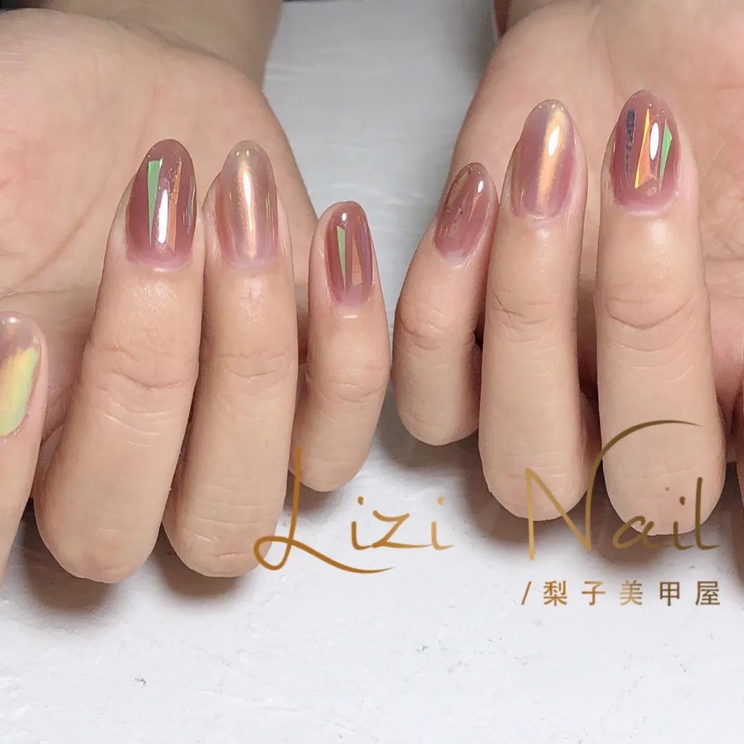 椭圆形指甲最适合的美甲款式！