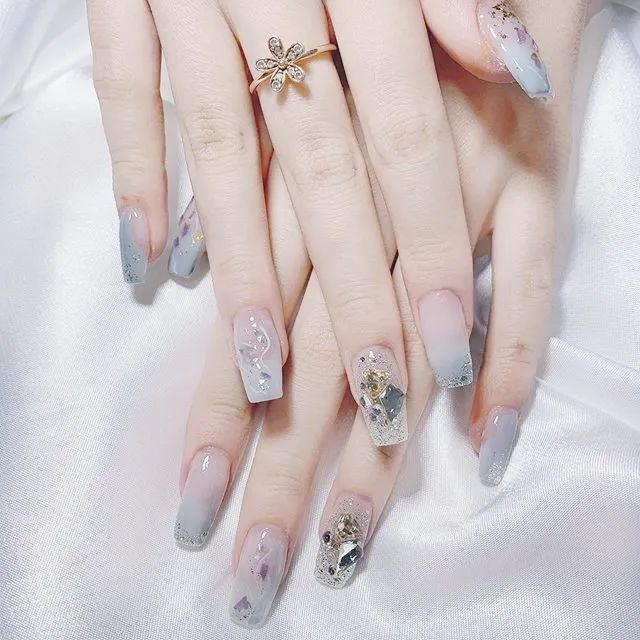 这些渐变美甲太适合夏天了