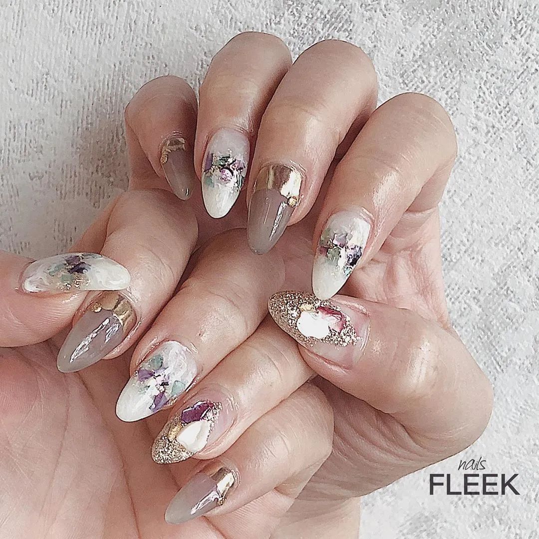 2020高级感涩味美甲，看看你就爱了