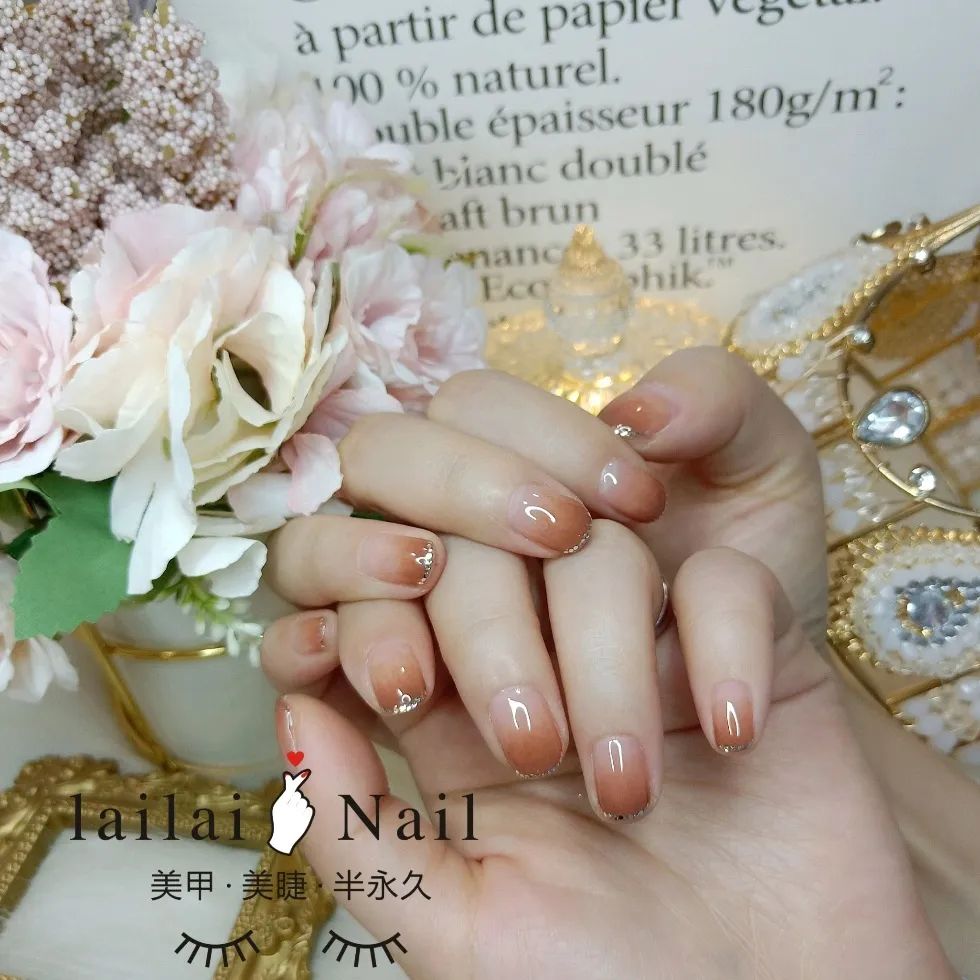 这些渐变美甲太适合夏天了