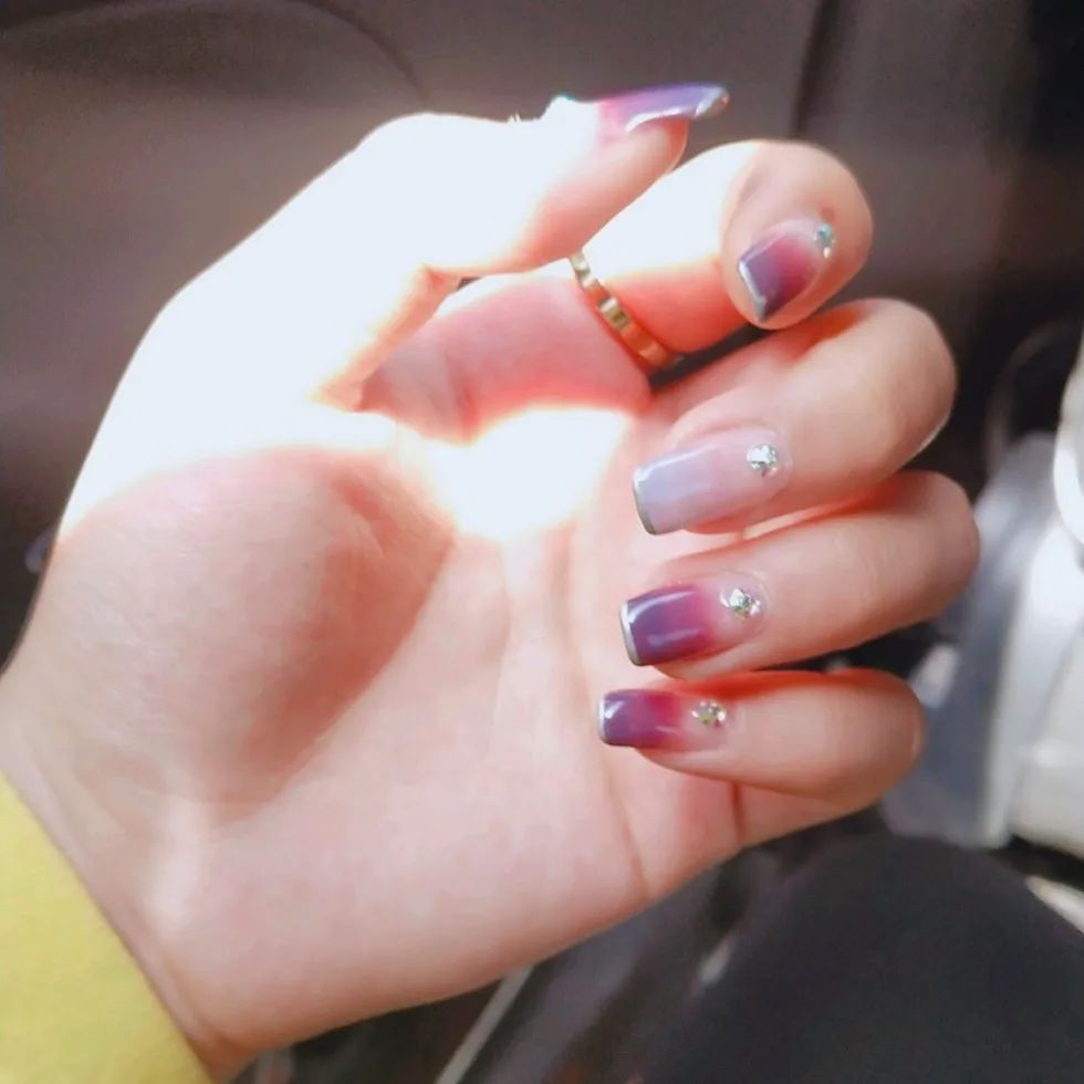 这些渐变美甲太适合夏天了