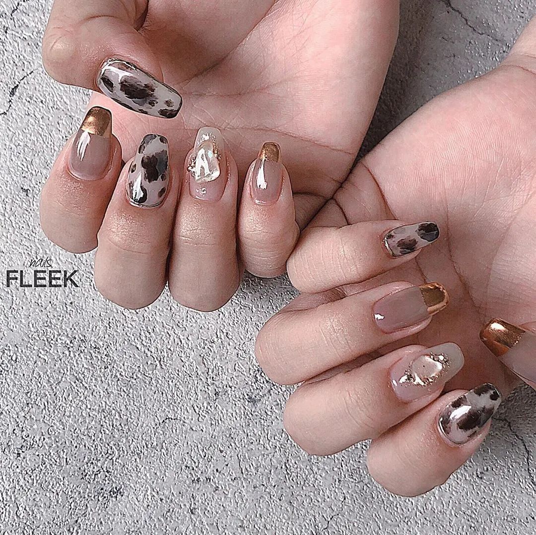 2020高级感涩味美甲，看看你就爱了